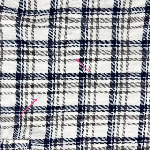 CP Shades Plaid Corduroy Popover Shirt size Medium Cotton 3/4 Sleeves - Picture 6 of 6